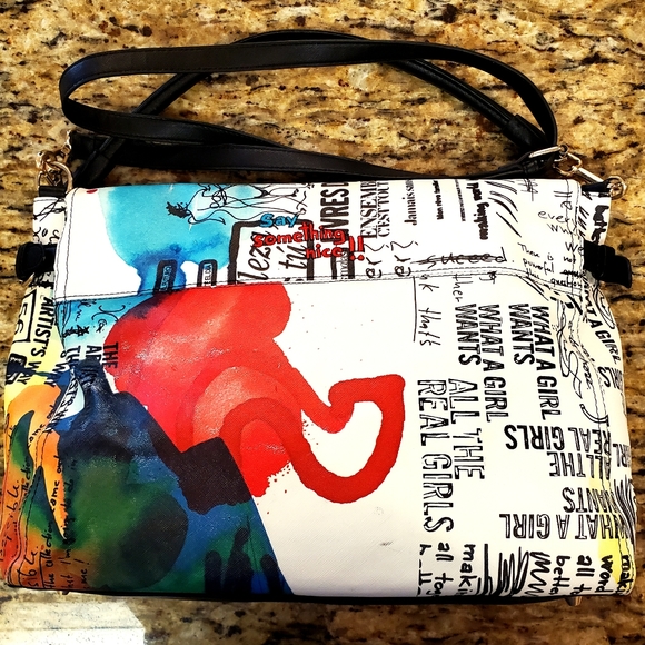 Desigual Tote or Satchel Purse, Large - Picture 2 of 6